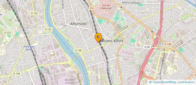 localisation de l'entreprise MONSIEUR RUSLAN ALEXANDROV à ALFORTVILLE