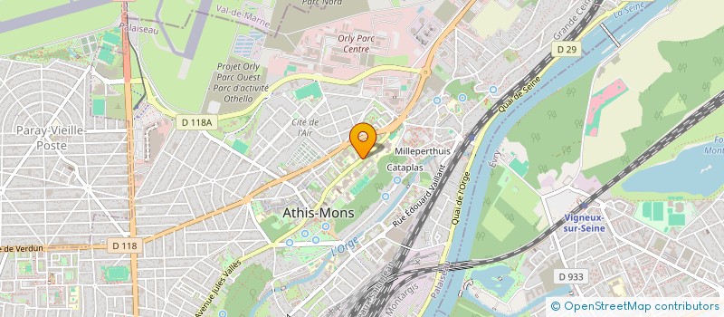 localisation de l'entreprise MONSIEUR RUSLAN BORODACHE à ATHIS-MONS