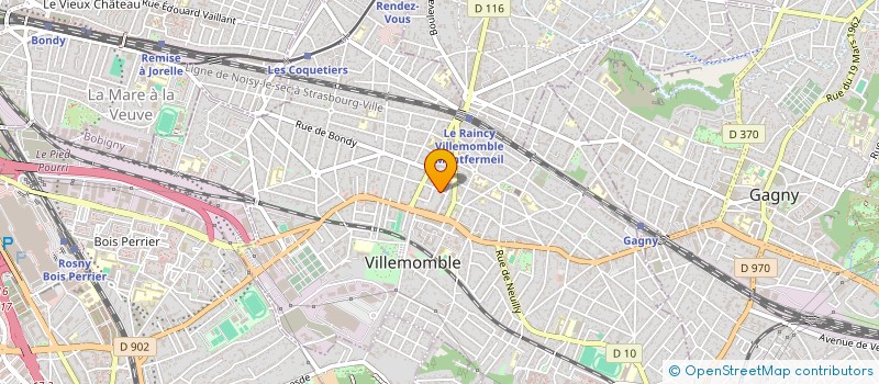 localisation de l'entreprise MONSIEUR RUSLAN BRUMARUC  VILLEMOMBLE