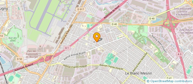 localisation de l'entreprise MONSIEUR RUSLAN CIALIC à LE BLANC-MESNIL