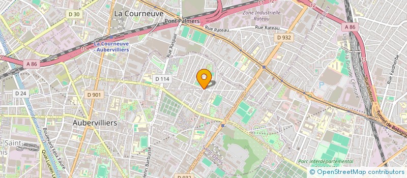 localisation de l'entreprise MONSIEUR RUSLAN GUMENIUC à AUBERVILLIERS