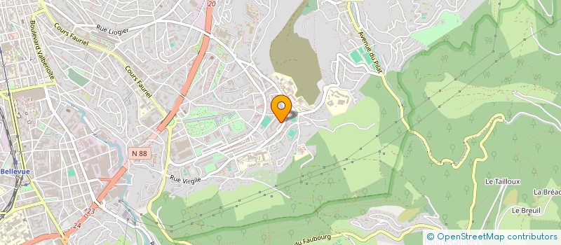 localisation de l'entreprise MONSIEUR RUSLAN KHAYURIN  SAINT-ETIENNE