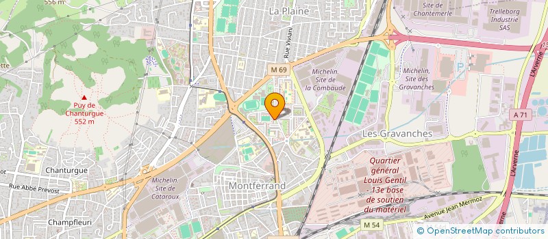 localisation de l'entreprise MONSIEUR RUSLAN MAKHMAEV  CLERMONT-FERRAND