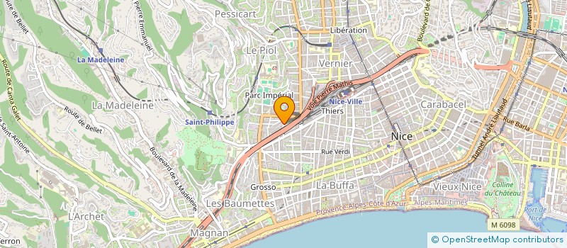 localisation de l'entreprise MONSIEUR RUSLAN MOCANU à NICE
