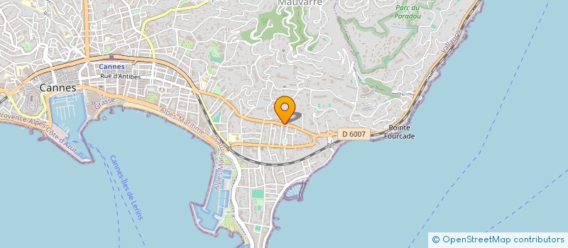 localisation de l'entreprise MONSIEUR RUSLAN MURZAEV  CANNES