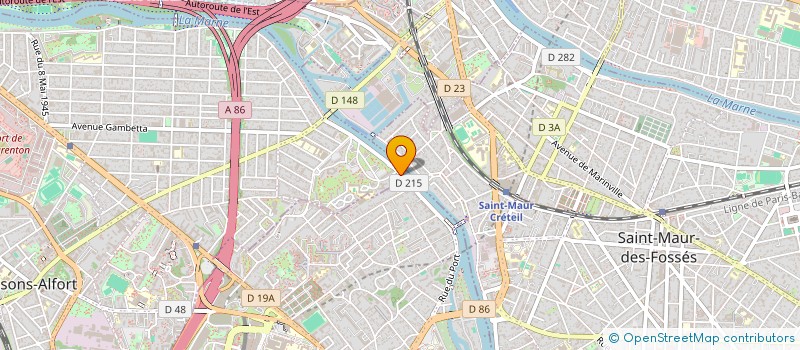 localisation de l'entreprise MONSIEUR RUSLAN NAYDA  MAISONS-ALFORT