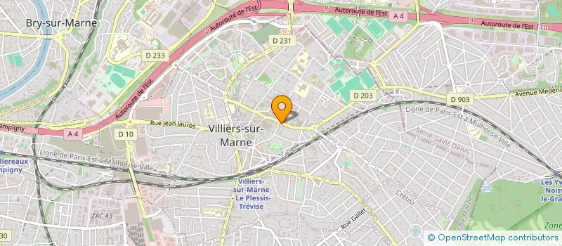 localisation de l'entreprise MONSIEUR RUSLAN ONEA à VILLIERS-SUR-MARNE