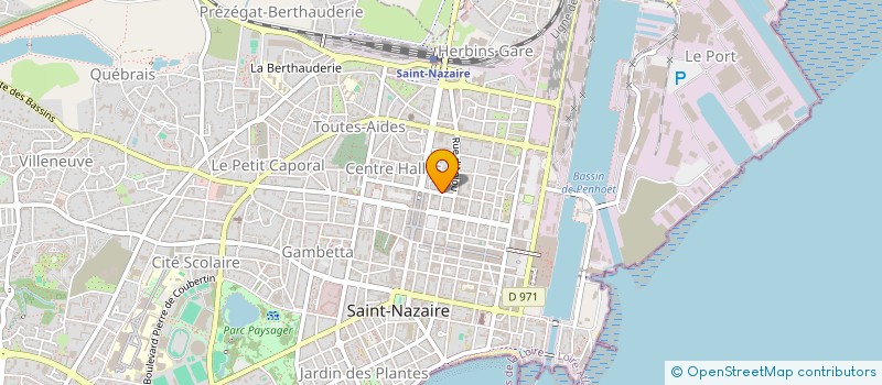 localisation de l'entreprise MONSIEUR RUSLAN OTARBUTAEV à SAINT-NAZAIRE