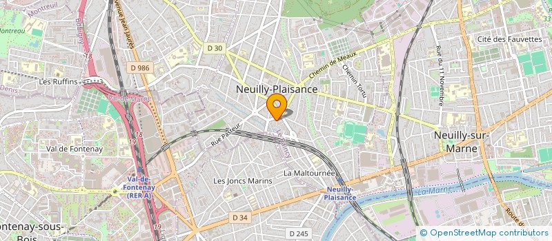 localisation de l'entreprise MONSIEUR RUSLAN SCUTARI  NEUILLY-PLAISANCE