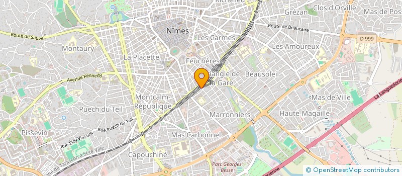 localisation de l'entreprise MONSIEUR RUSLAN SHABAZOV  NIMES