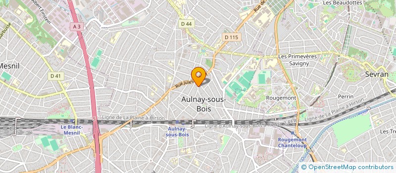 localisation de l'entreprise MONSIEUR RUSLAN TIGANAS à AULNAY-SOUS-BOIS