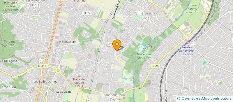 localisation de l'entreprise MONSIEUR RUSLAND PERJU  LEUVILLE-SUR-ORGE