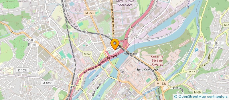 localisation de l'entreprise MONSIEUR RUSMIN RASTODER  METZ