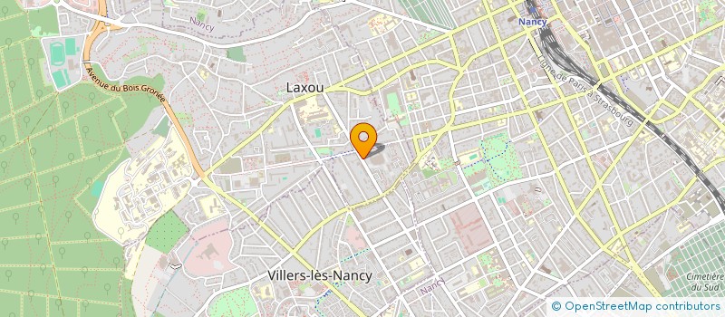 localisation de l'entreprise MONSIEUR RUSSELL DE LA PORTE à LAXOU