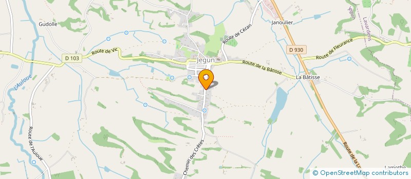 localisation de l'entreprise MONSIEUR RUSSELL HEWITT  JEGUN