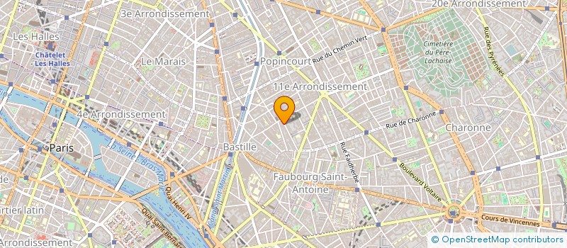 localisation de l'entreprise MONSIEUR RUSSELL RICHARDSON  PARIS