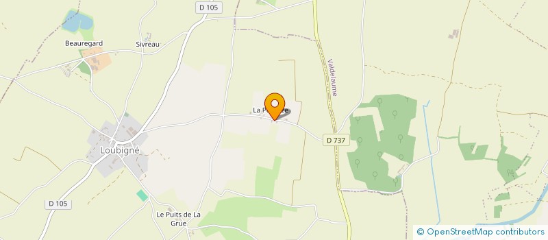 localisation de l'entreprise MONSIEUR RUSSELL WRIGHT  LOUBIGNE