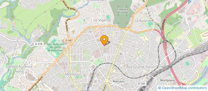 localisation de l'entreprise MONSIEUR RUSTAM KHAN à LIMOGES