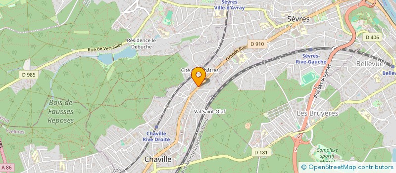 localisation de l'entreprise MONSIEUR RUSTAM MAVLJANOV à CHAVILLE