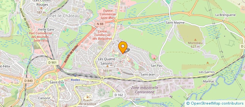 localisation de l'entreprise MONSIEUR RUSTAM TAKHTAROV à ONET-LE-CHATEAU