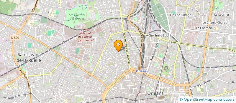 localisation de l'entreprise MONSIEUR RUSTY MATONDO  ORLEANS