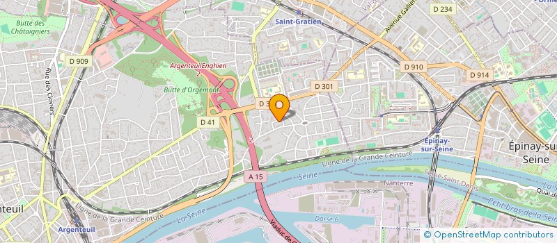 localisation de l'entreprise MONSIEUR RUTHNEY SAINTE-ROSE  ARGENTEUIL