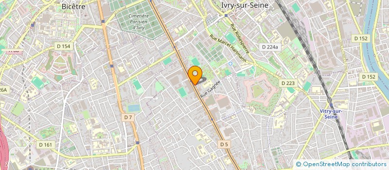 localisation de l'entreprise MONSIEUR RUTHVIK RAVISH  IVRY-SUR-SEINE