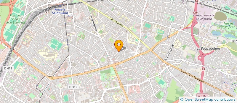localisation de l'entreprise MONSIEUR RUWAN MODARAGE MARTIS à ANGERS