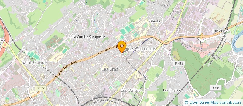 localisation de l'entreprise MONSIEUR RUZHDI MAKSUTI à BESANCON