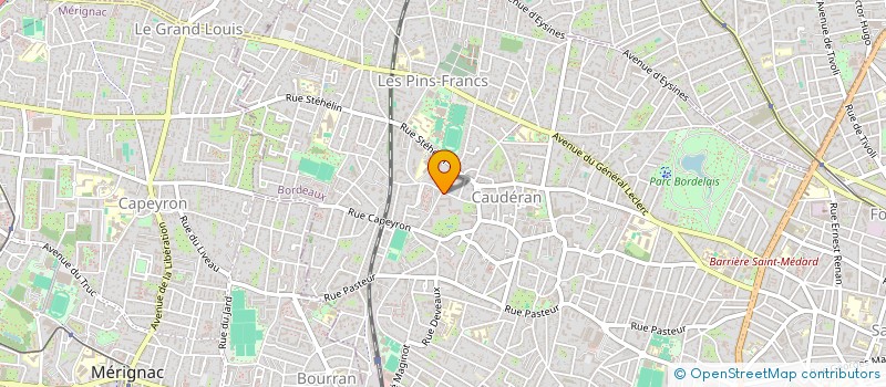 localisation de l'entreprise MONSIEUR RUZHDI MAXHUNI  BORDEAUX