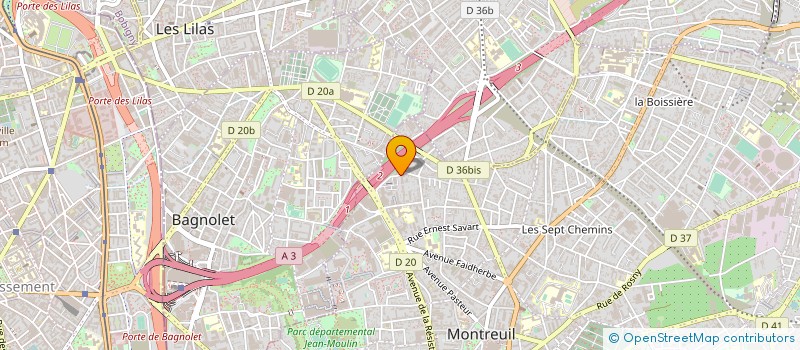 localisation de l'entreprise MONSIEUR RYAD ASSELAH à MONTREUIL