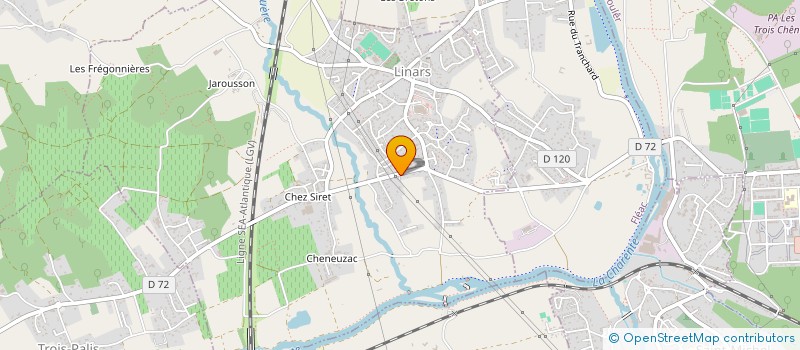 localisation de l'entreprise MONSIEUR RYAD BELKHIR  LINARS