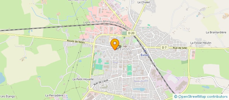 localisation de l'entreprise MONSIEUR RYAD BEN TAIB  EVRON