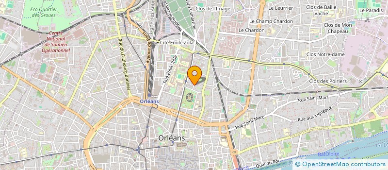 localisation de l'entreprise MONSIEUR RYAD BENAHMED  ORLEANS
