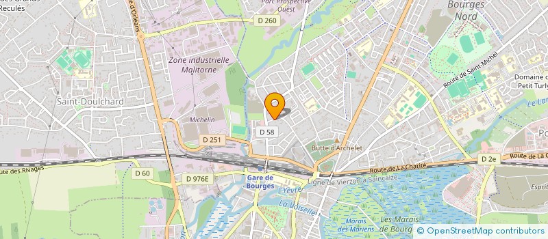 localisation de l'entreprise MONSIEUR RYAD BENZEMOURI  BOURGES