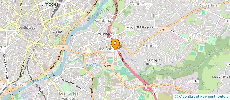 localisation de l'entreprise MONSIEUR RYAD BOKHARI à LIMOGES