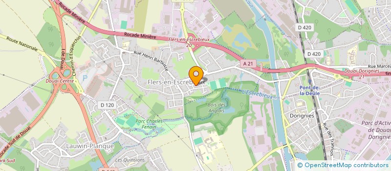 localisation de l'entreprise MONSIEUR RYAD BOUDERBANE  LAUNAGUET