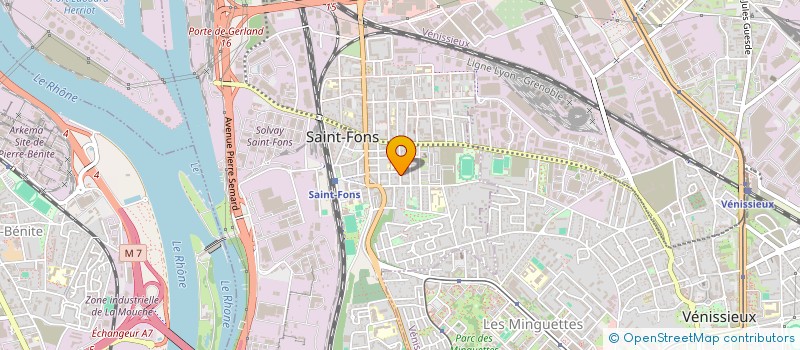 localisation de l'entreprise MONSIEUR RYAD BOUHIDEL  LYON