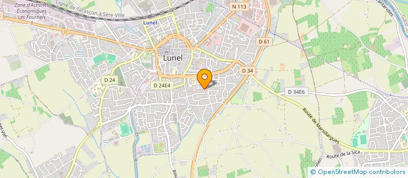 localisation de l'entreprise MONSIEUR RYAD EL ABIDI à LUNEL