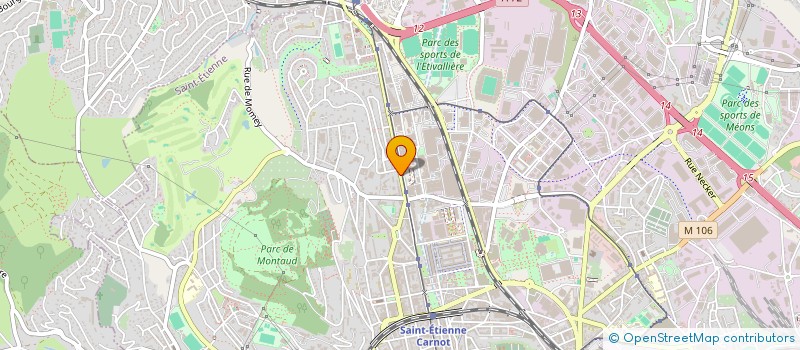 localisation de l'entreprise MONSIEUR RYAD EL BAHRI  SAINT-ETIENNE