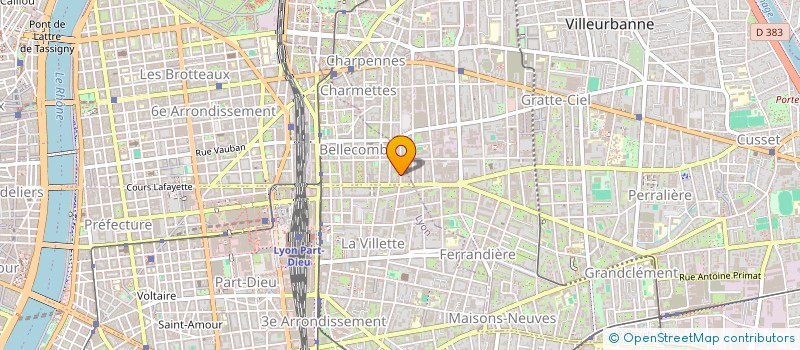 localisation de l'entreprise MONSIEUR RYAD GHELLAB à LYON