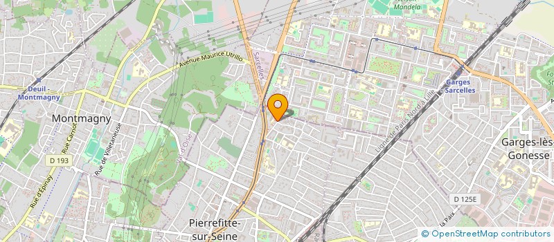 localisation de l'entreprise MONSIEUR RYAD GOUMA  PIERREFITTE SUR SEINE