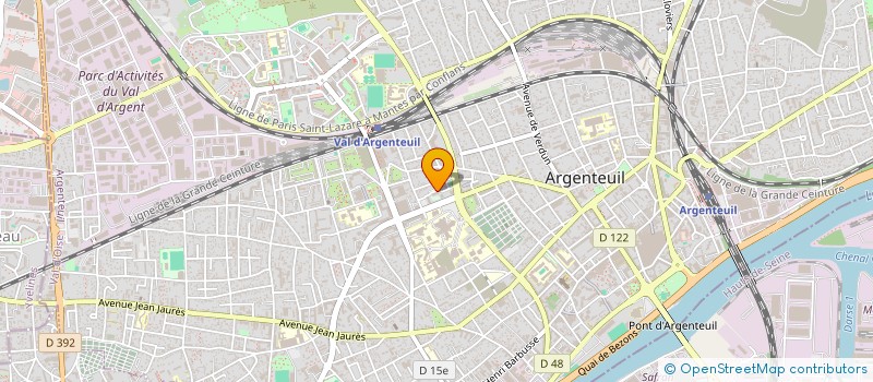 localisation de l'entreprise MONSIEUR RYAD HAFIDI  ARGENTEUIL