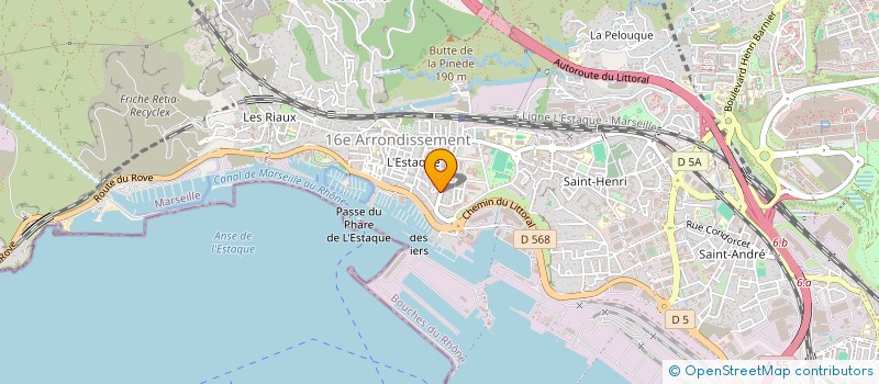localisation de l'entreprise MONSIEUR RYAD HAMACHE à MARSEILLE