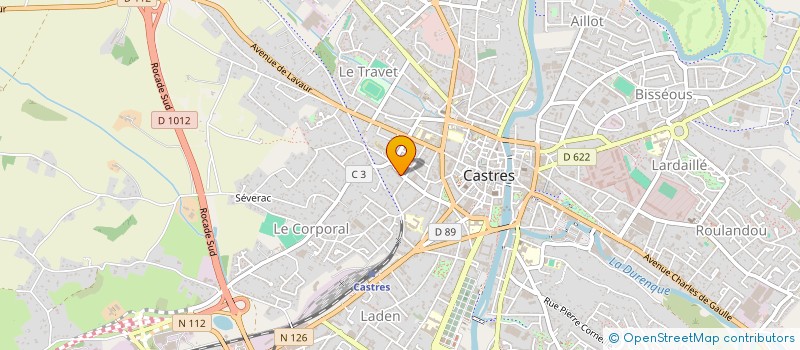localisation de l'entreprise MONSIEUR RYAD HENNI à CASTRES
