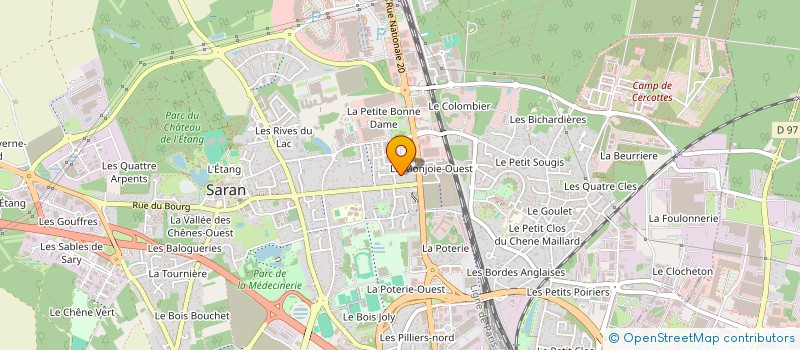 localisation de l'entreprise MONSIEUR RYAD HRICH à SARAN