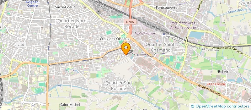 localisation de l'entreprise MONSIEUR RYAD KHATMI  AVIGNON