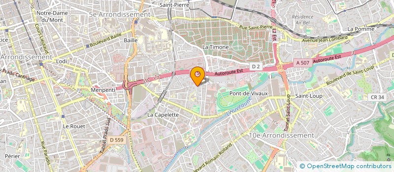 localisation de l'entreprise MONSIEUR RYAD LONGO  MARSEILLE