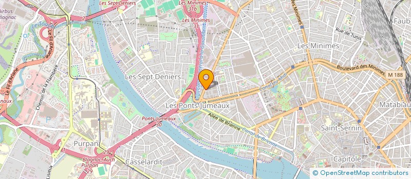 localisation de l'entreprise MONSIEUR RYAD QITOUT  TOULOUSE