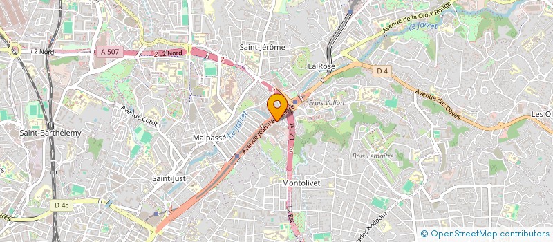 localisation de l'entreprise MONSIEUR RYAD SALEM  MARSEILLE